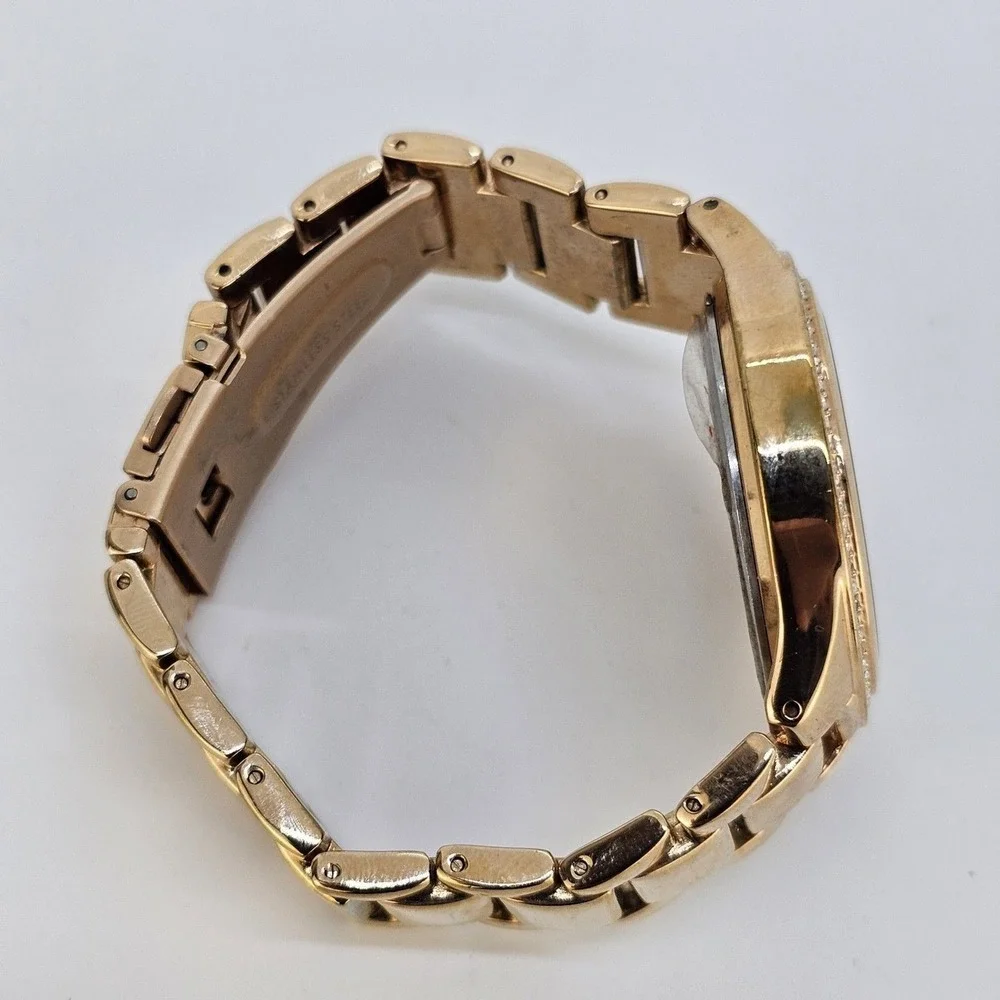 Liz Claiborne Women's Watch‎ 38MM Gray Dial Rose Gold Band 6